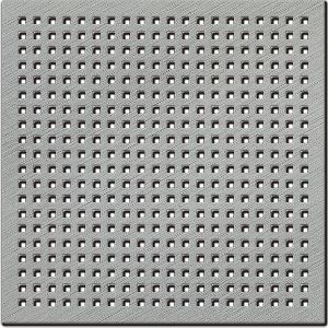 Quadratlochung, gerade Reihen